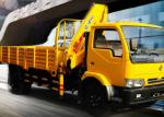 Durable XCMG 4 Ton Knuckle Arm Articulated Boom Crane , Driven By Hydraulic