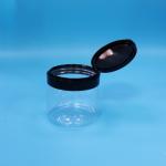 Food Grade Transparent Small Round Plastic Food Storage Jar Plastic Screw Top