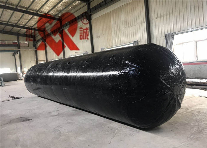 Cylindrical Shape Ship Launching Airbags High Pressure 24 Months Warranty