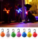 Puppy LED Flashing Pet Collar Necklace Buckle Night Flashing Safety Lights For