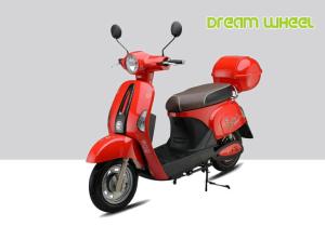 Quality 50km/H Vespa Type Electric Scooter Pedal Assisted 10 Inch Tires With Drum Brake wholesale