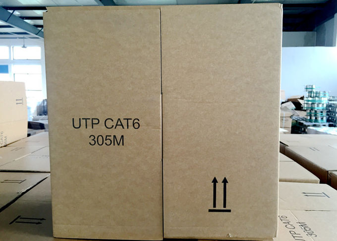 Shielded FTP/UTP Twisted Bulk CAT5E Cable Blue Transparant PVC Computer Wire
