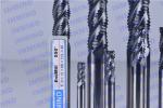 4 Flute AlTiN Coating HRC50 Roughing End Mills 0.6 - 0.8 um Grain Size