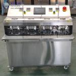 The fine quality stainless steel liquid sachet water filling packing machine