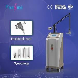 Quality Ultrapulse Fractional CO2 Laser with 3 vaginal treatment probes wholesale