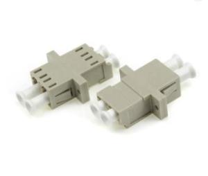 Quality Adapter Fiber Optic Multimode LC Connector UPC Polish Stype Duplex Adapter With Flange wholesale