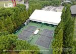 30m Width Sport Dome Tent With Eave Extension Translucent Top