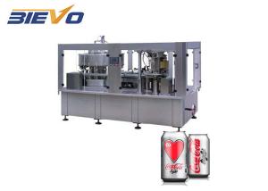 Quality Automatic 200-1500ml Cans Filling Machine 6000cph Tin Packing Machine wholesale