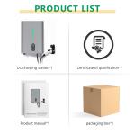 Temperature Protection E-mingze Wall Dc GBT Ev Charger 7KW Charging Station 32A