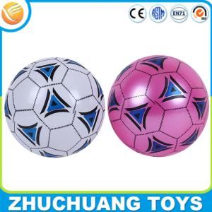Quality 2015 plastic inflatable color printing soccer skip ball toy ball wholesale