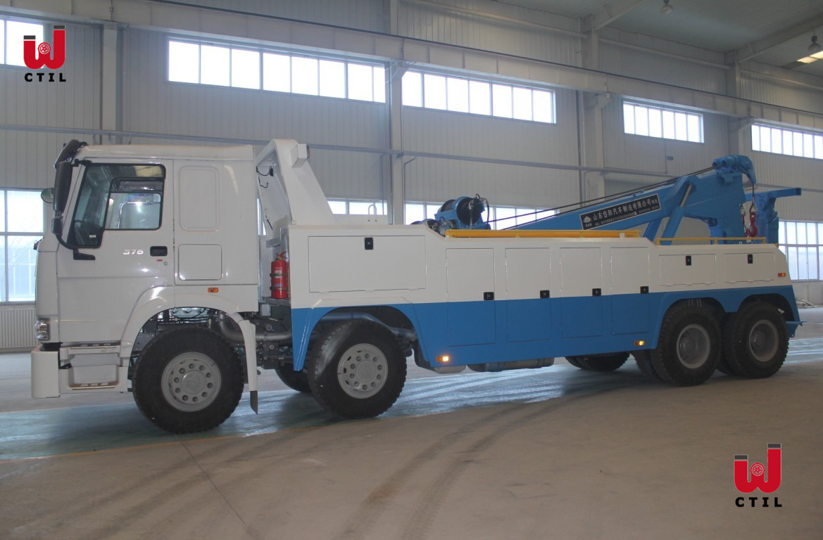 WD615.62 Wrecker Tow Truck 9.726L Heavy Duty Towing Manual EURO 5
