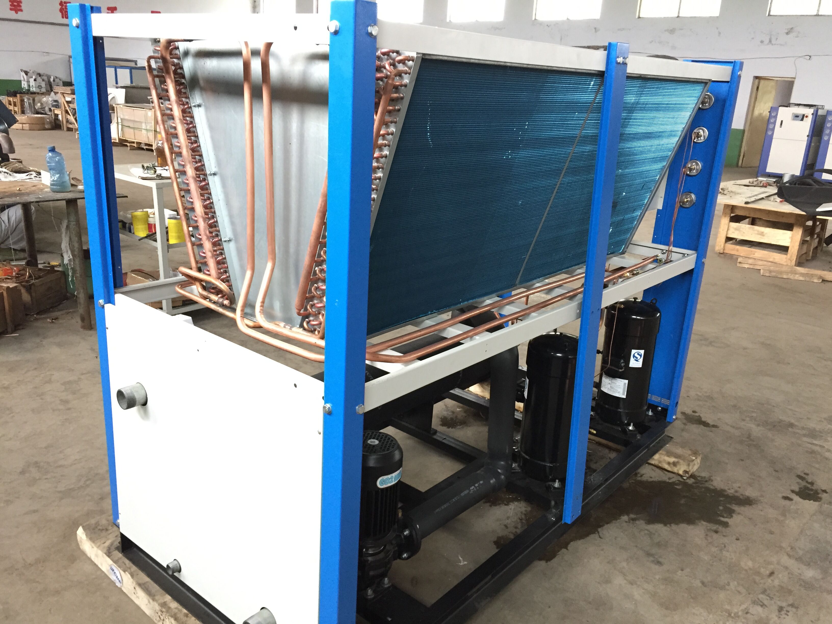 Compressor reverse protective Water Chiller For Aquarium