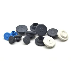 Quality Blue Butyl Rubber Stoppers 13mm Glass Bottle Rubber Stopper For Injection Vials wholesale