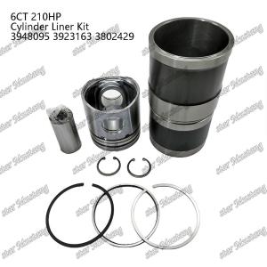 Quality Diesel Engine Liner Kit 6CT 210HP 3948095 3923163 3802429 wholesale