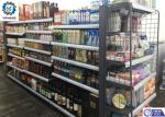 3-6 Layers Gondola Metal Retail Shelving Display Racks ISO9001