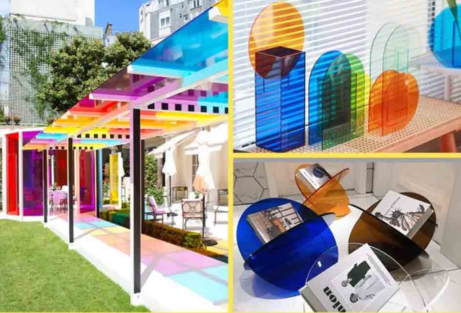 Stable Color Translucent Acrylic Sheets 1-30mm Casting Perspex plastic Board