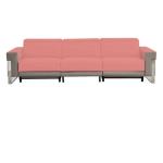 BN Leather Functional Sofa Metal Frame Modern Minimalist Usb Electric Sofa