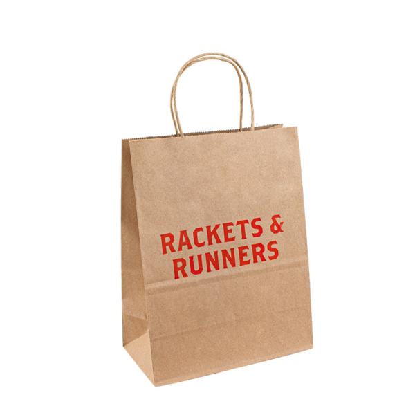 Custom Logo Printed Luxury Euro Tote Paper Gift Bag Boutique Packaging Shopping
