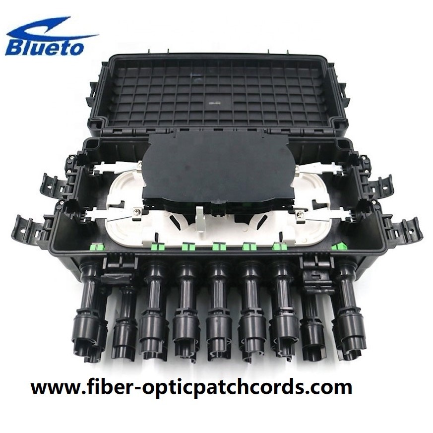 16 Ports Waterproof Optical Splice Closure Fiber Optic Splitter Distribution Box