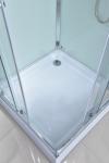 Aluminium Frame Square Shower Enclosures