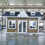 Prefabricated 20Ft Houses Luxury Tiny House With Sturdy 18mm MgO Board Floor