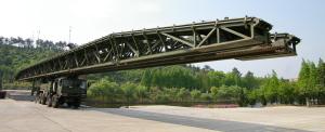 Quality Flexibility 51m Large - Span Mechanized / Emergency Bridges / Single Suspension Bridge wholesale