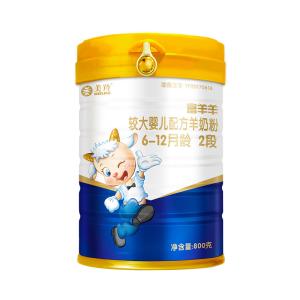 Quality Easy Absorption Baby Formula Goat Milk Powder Wealth Goat Series For 6-12 Months wholesale