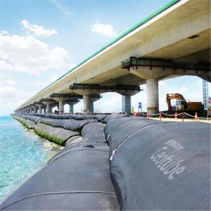 Quality PP PET Dirtbag Geotextile Dewatering Bags Tube Geobag For Sand Silt Filter Coastal Berm wholesale