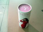 Cardboard Tube Rigid Gift Boxes Paper Round Navy CMYK For Tea 500pcs