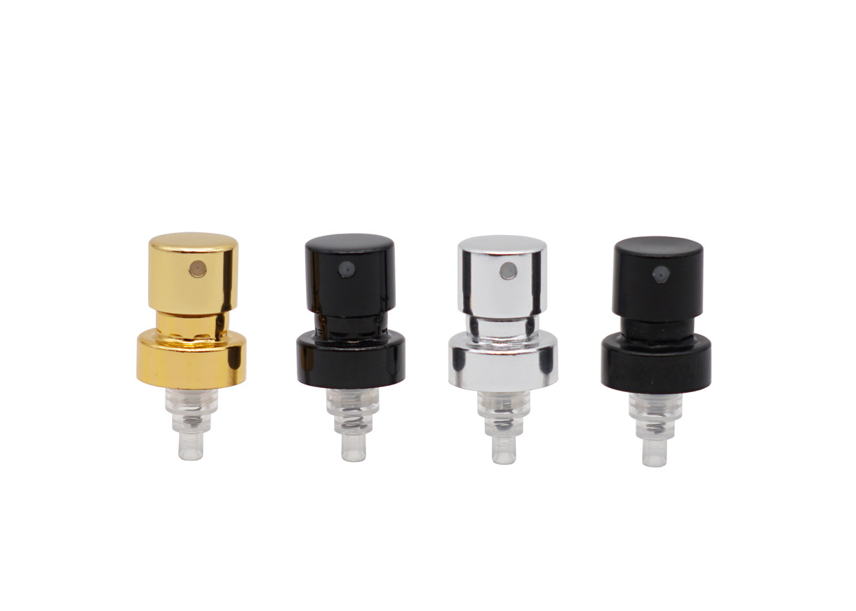 Aluminum Perfume Sprayer Fea15mm Crimp Mist Light Gold