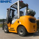 Argentina Market 2.5ton Gasoline LPG Gas Forklift with Green Fuel 1T - 5T
