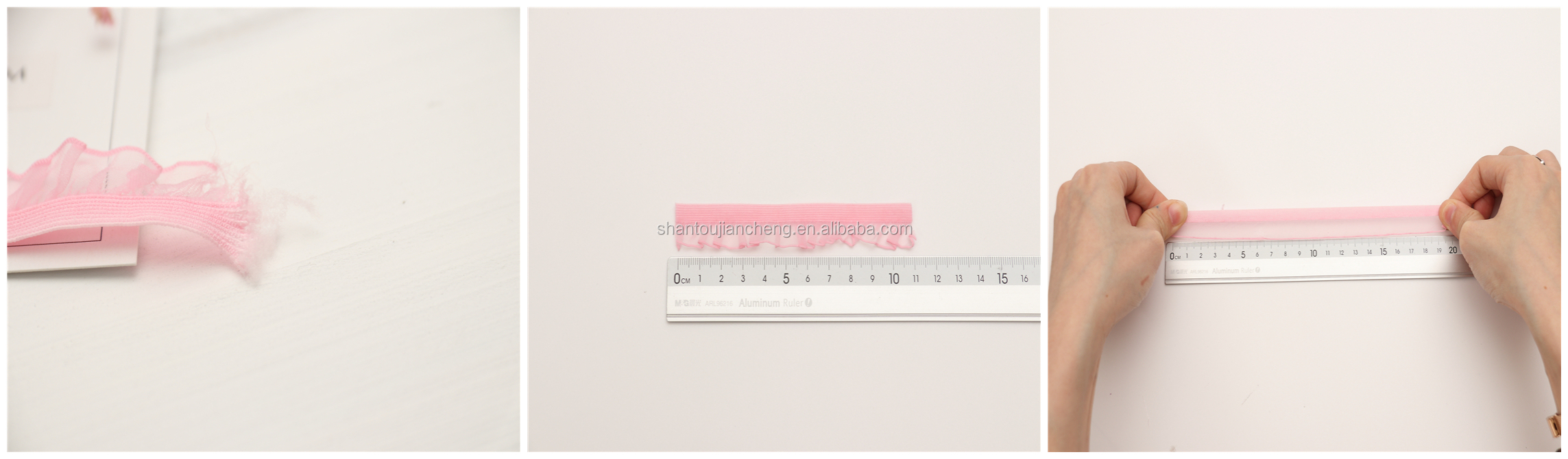 Customize Lace Nylon Elastic Band Underwear Lady Lace Elastic Webbing