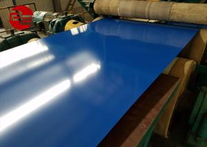 Quality Red / Green / Blue Colour Coated Galvanized Sheets With PPGL 0.12-2.0 mm wholesale