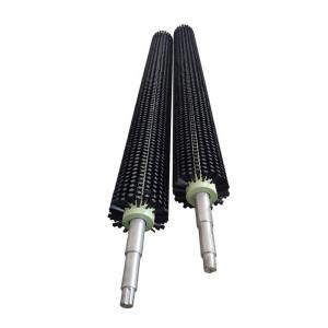 Quality Nylon Bristle Web Spreader Brush Roller Cylindrical Wire OEM wholesale
