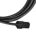 12 PIN Black Male Connector HSD Cable To Ethernet RJ45 Crystal Head Plug