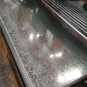 Quality Z180 Z275 Galvanized Steel Sheet Mill Edge Minimum Spangle ISO Certificate wholesale