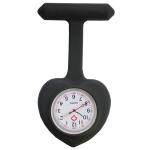 Peach Heart Nurse Watches Pocket Watch Nuring Medical Silicone Quartz Watches