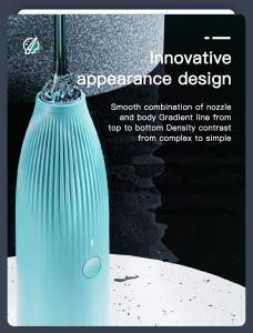 Quality IPX7 Rechargeable Professional Oral Irrigator Portable Water Flosser For Teeth Cleaning wholesale