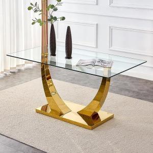 Quality Indoor Furniture Coffee Table Round Stainless Steel Table Set For Living Room wholesale