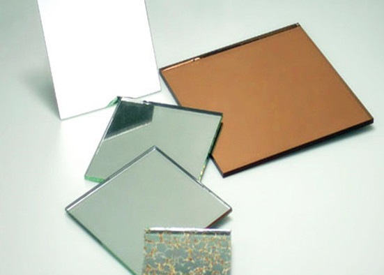 2~6mm Tinted Mirror Glass / Furniture Mirror With Good Optical Quality