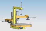 bathtub edge cutting machine