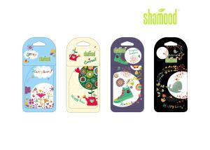 Quality Happy Hour Scent Paper Personalised Air Fresheners Not Vehicle Specific wholesale