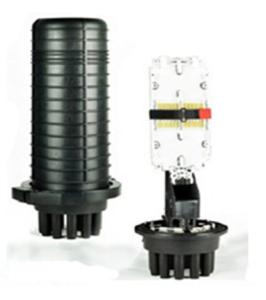 Quality 9 ports vertical Fiber Optic Joint Closure ETC-D021 φ470×210MM wholesale