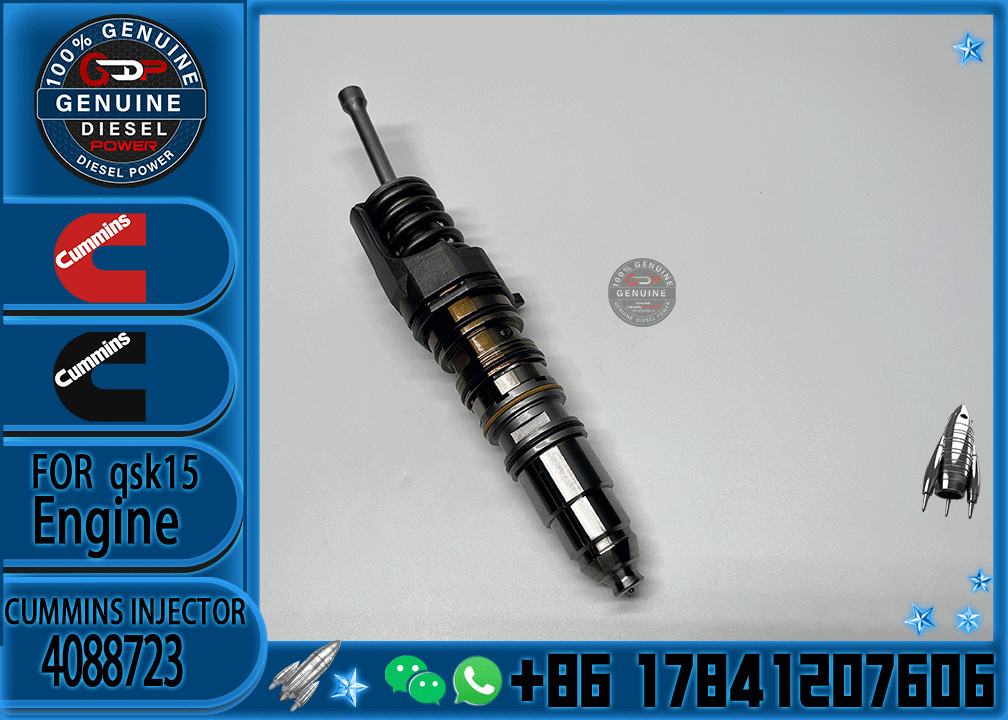 QSX15 Diesel Engine Fuel Injector 4010346 Common Rail Fuel Injector 5708275 4088652 6433966 4088723 4062569