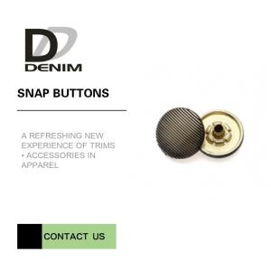 Quality Brass Material Jacket Snap Buttons Replacement For Men &amp; Women Iso 9001 Approved wholesale