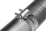 Stainless Steel Exhaust Pipe Coupling Wide Band joint diameter 2" to 6"