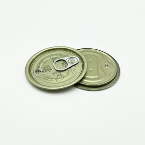 Quality 211 65mm Food Packaging Easy Open End Components Accessories Round Shaped wholesale