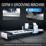 Streamline Door Four Sided V Groove For Metal Fully Automatic