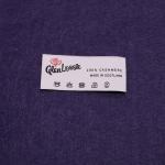 Garment Personalized Sew In Fabric Labels End Fold Center Folding