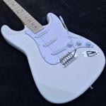 white Scalloped Fingerboard Yngwie Malmsteen Big Head double tremolo Electric